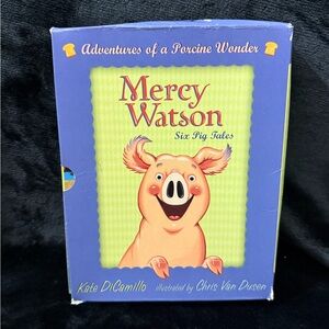 Mercy Watson Six Pig Tales Book Set - Perfect for Young Readers!